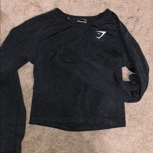Gymshark long sleeve crop top